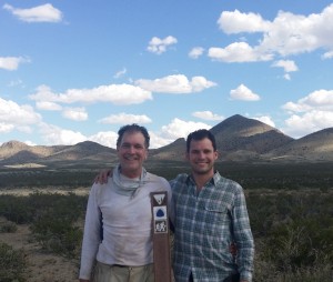 Porter & Philip emerge Animas Rd.